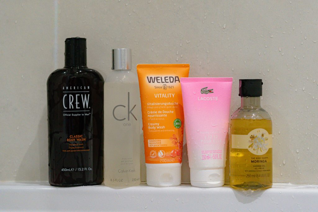 Osviežujúca sprchovacie kozmetika