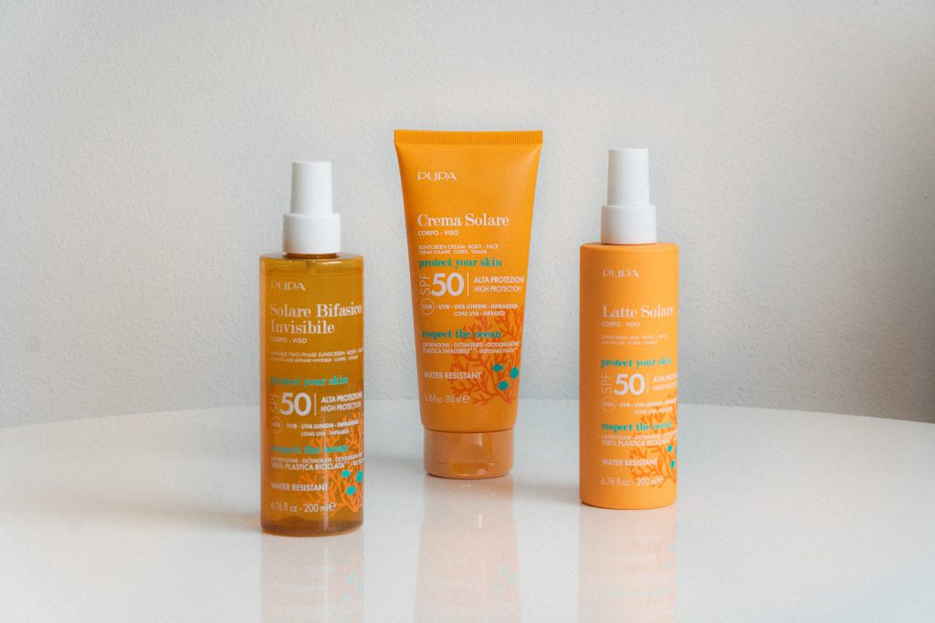 Opaľovacie prípravky s ochranou SPF50